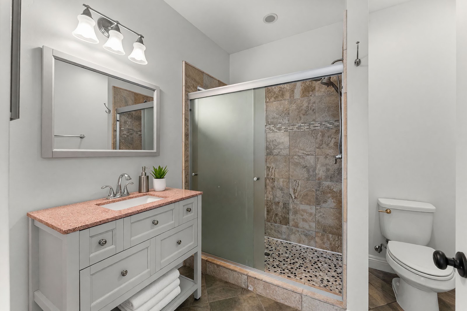 Updated bathroom