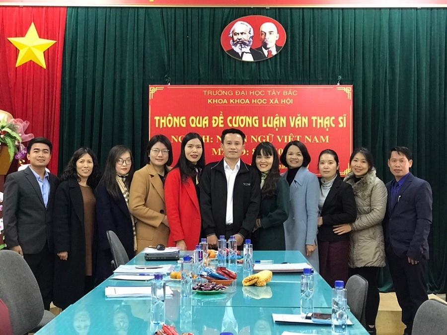 Hội đồng Khoa Khoa học xã hội hoàn thành việc thông qua đề cương luận văn thạc sĩ khóa 8 (2019 - 2021), ngành Ngôn ngữ Việt Nam