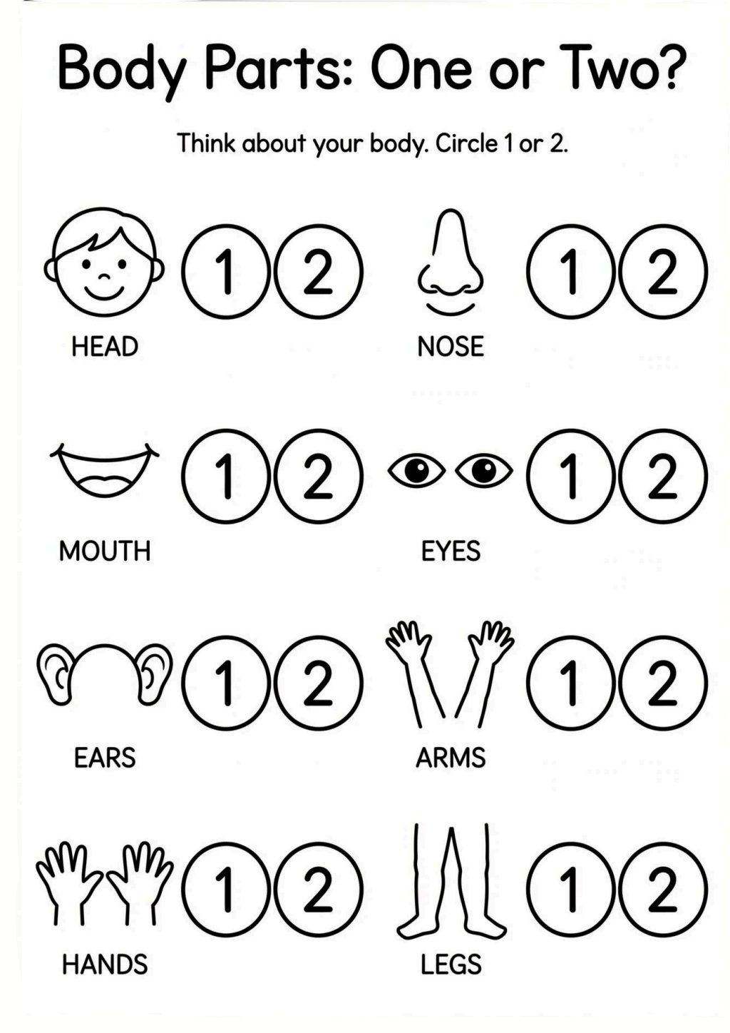 What Body Part Is Missing?