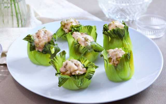 Tôm Nhồi Cải Chíp
