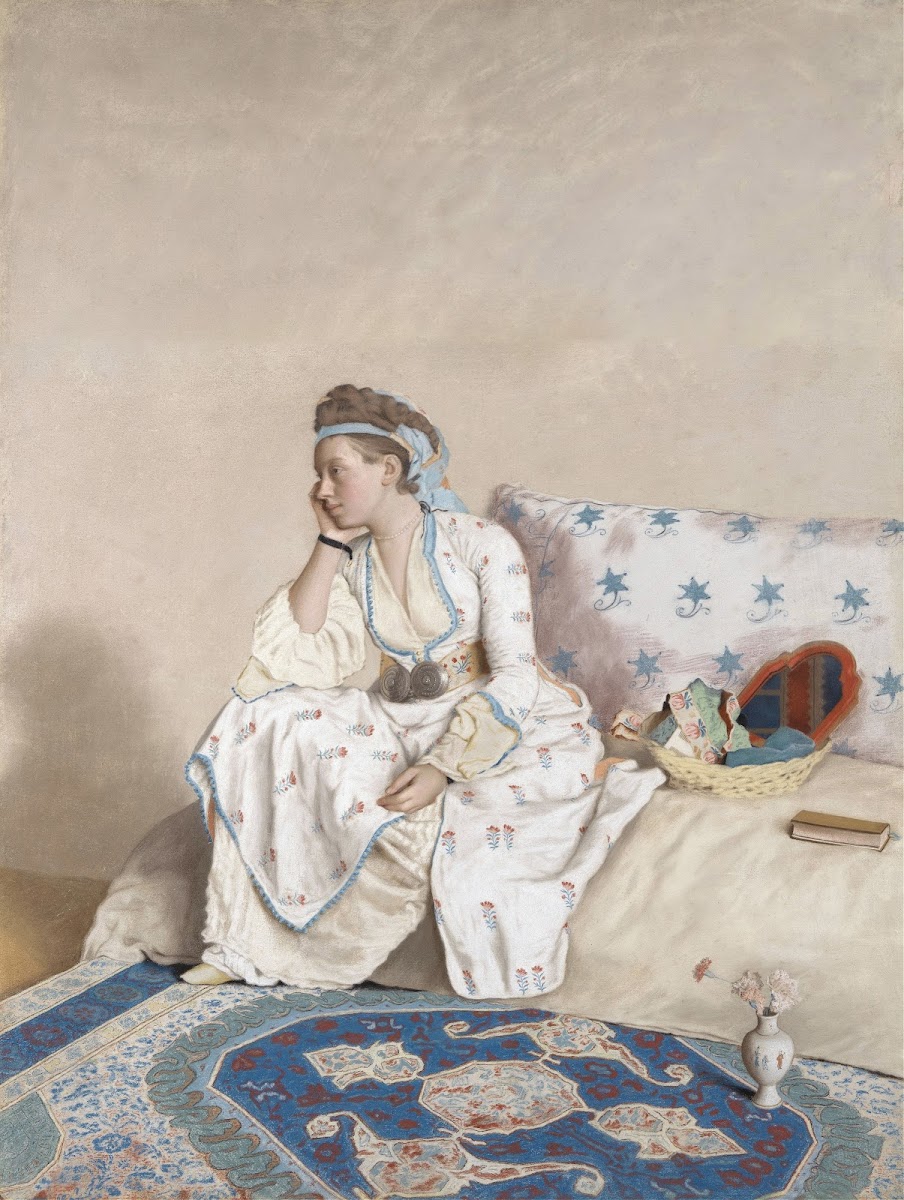 Marie Fargues the Painters Wife 1756   1758