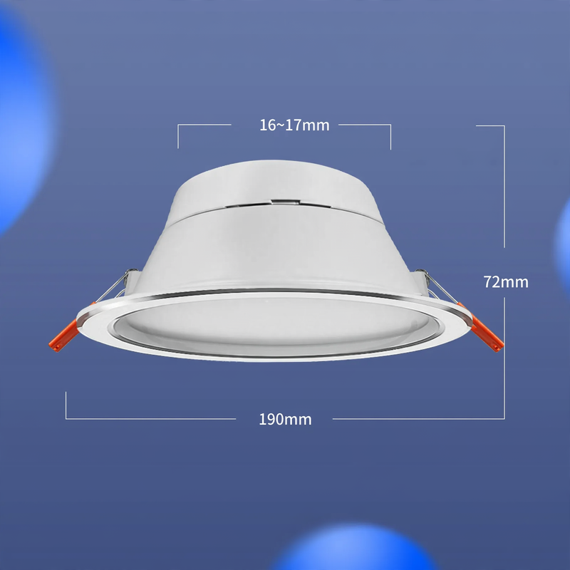 Recessed LED Ceiling Light, 75–90 mm