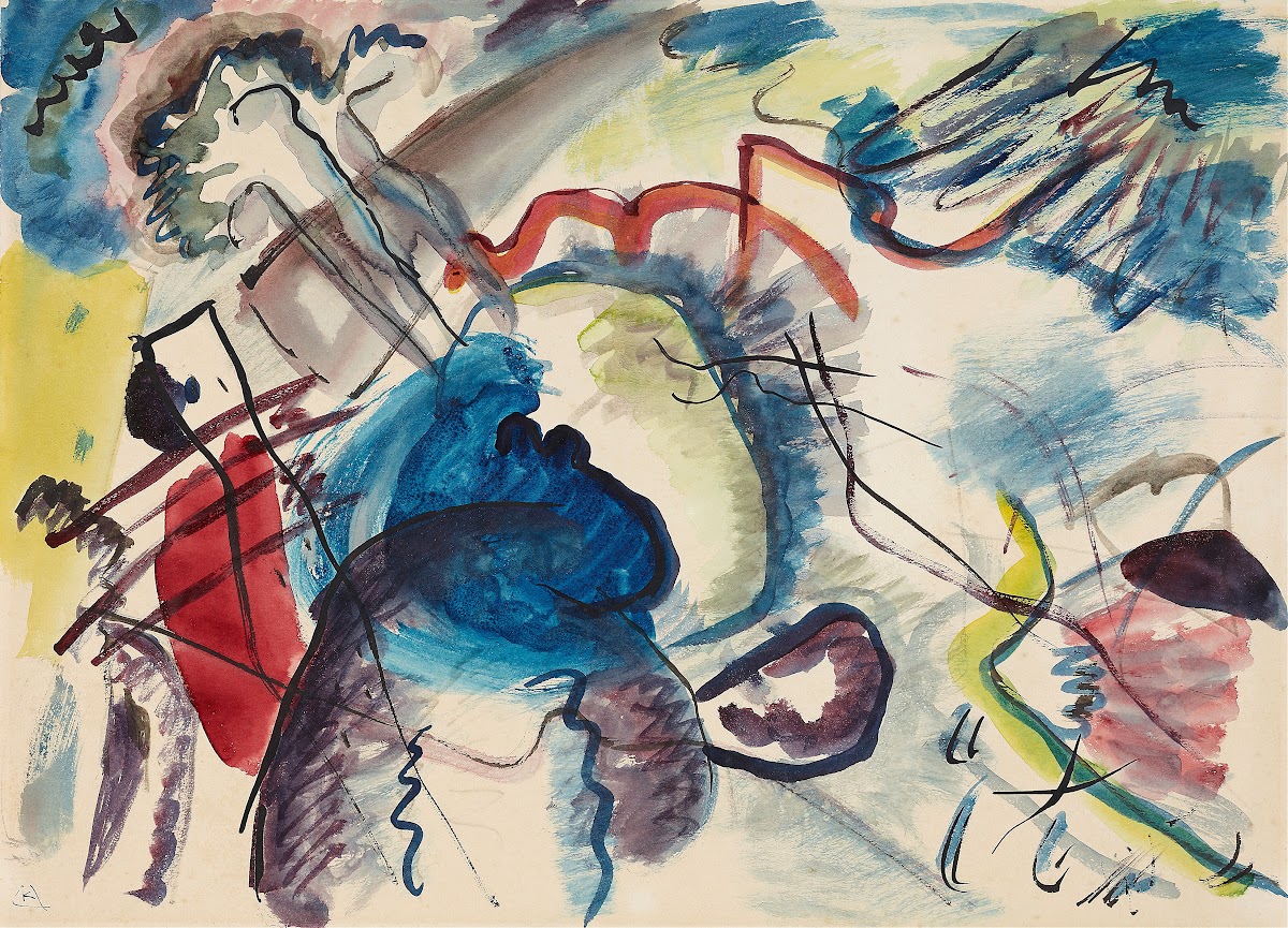 Draft for Picture with a white border 1913