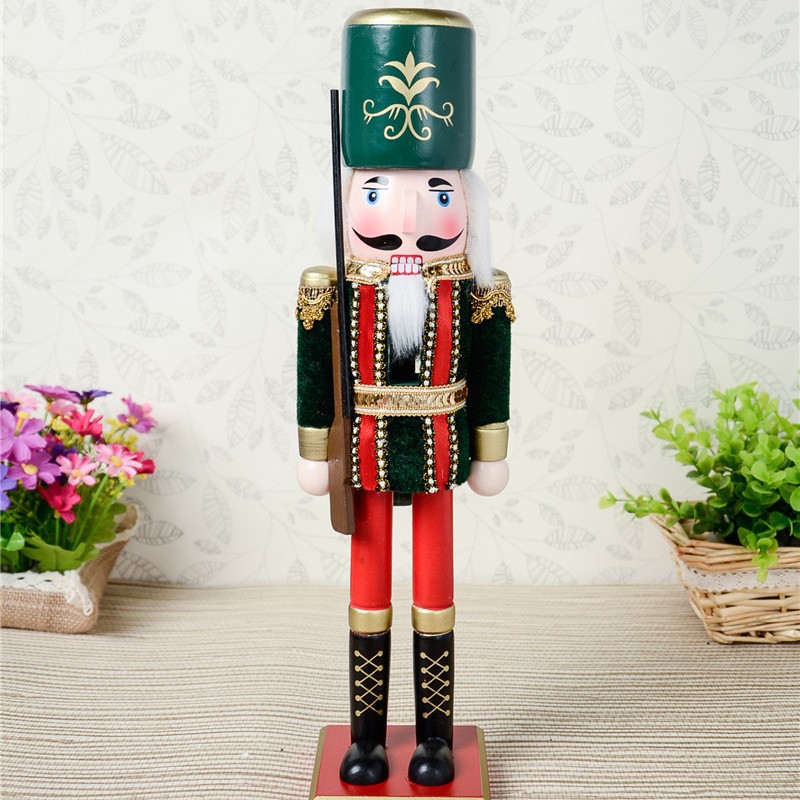 Nussknacker-Figur aus Holz, 38 cm
