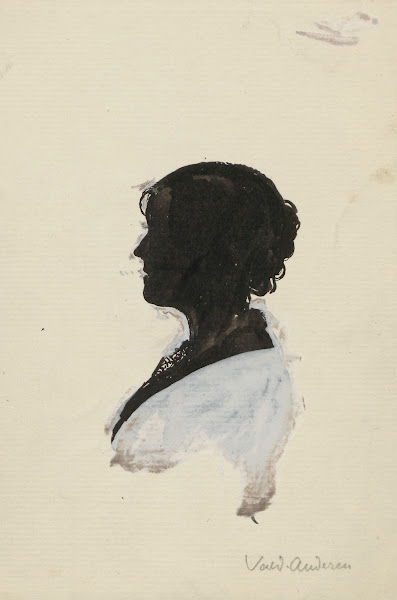 Silhouette of a woman 1895 1928