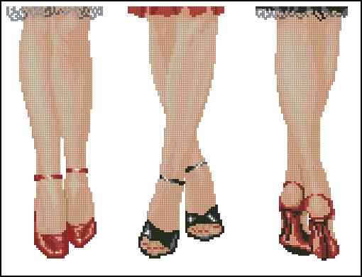 CMP 270126 3 Pairs Of Legs