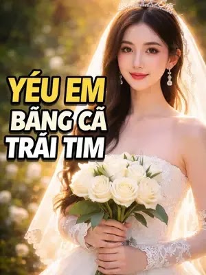 xin chào quý vị hôm nay tôi xin trình bày tóm tắt ca khúc “Yêu em bằng cả trái tim” mong quý vị lắng nghe. Đây là một bả