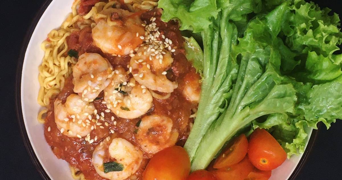 [Giảm cân - eat clean #D_30] Mỳ gói Spaghetti (525calo)
