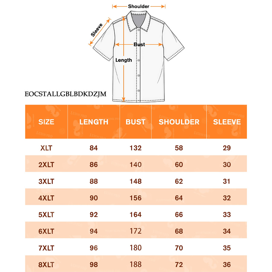 AOP EO Tall Cuban Collar Shirt (No Pockets, Slub Linen)