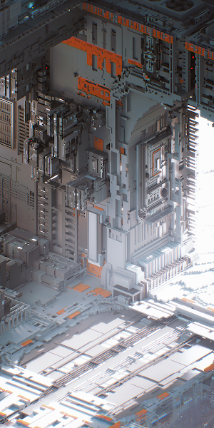 Cgi, Digital Art, Artwork, Cyberpunk, Isometric 4K Wallpaper Background