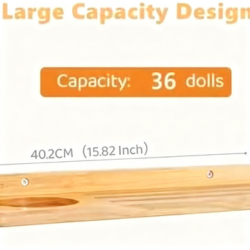 Bamboo Wall Mounted Shelf