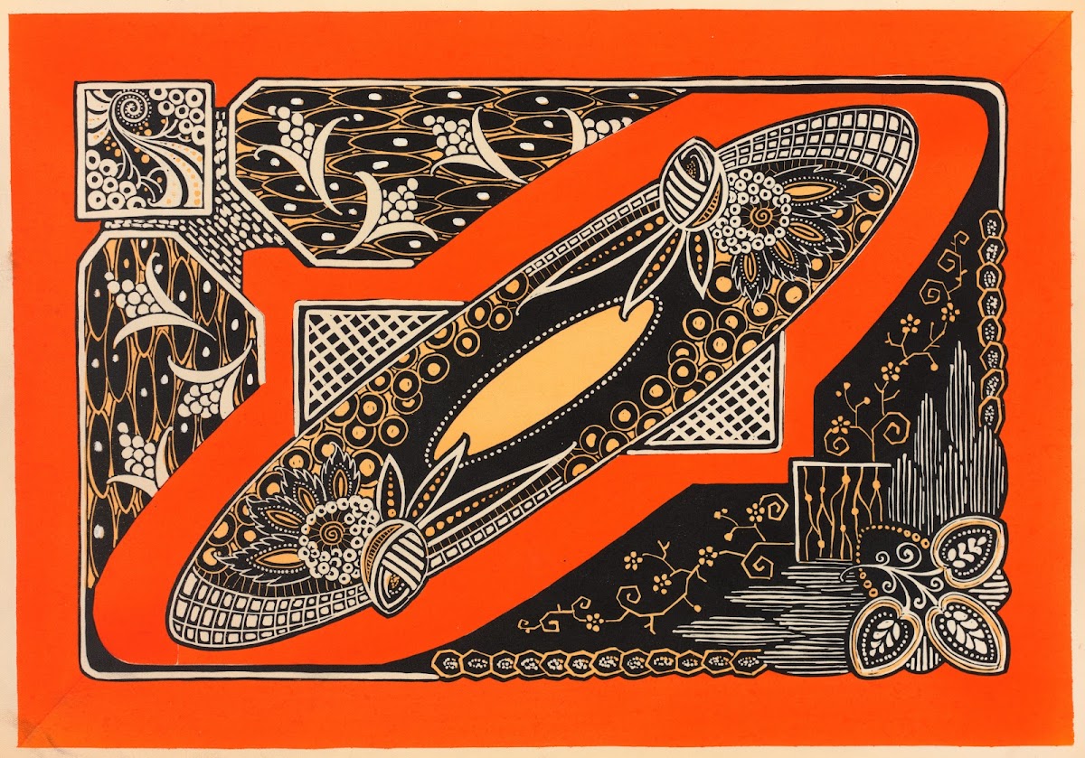 La décoration moderne dans le textile Pl 7 1925