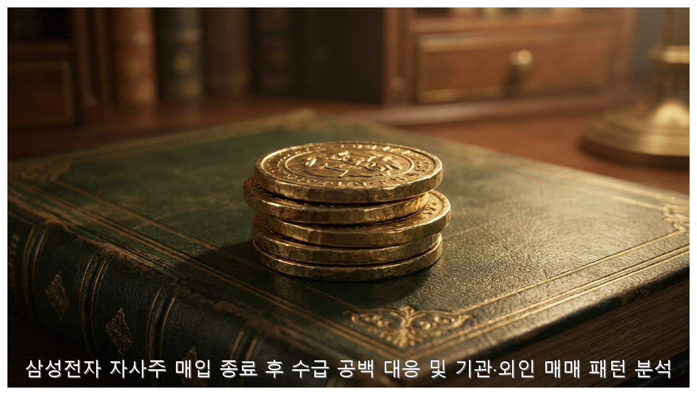 삼성전자 자사주 매입 종료 후 수급 전환점 대응 전략 핵심 안내 및 분석 인포그래픽 (5)