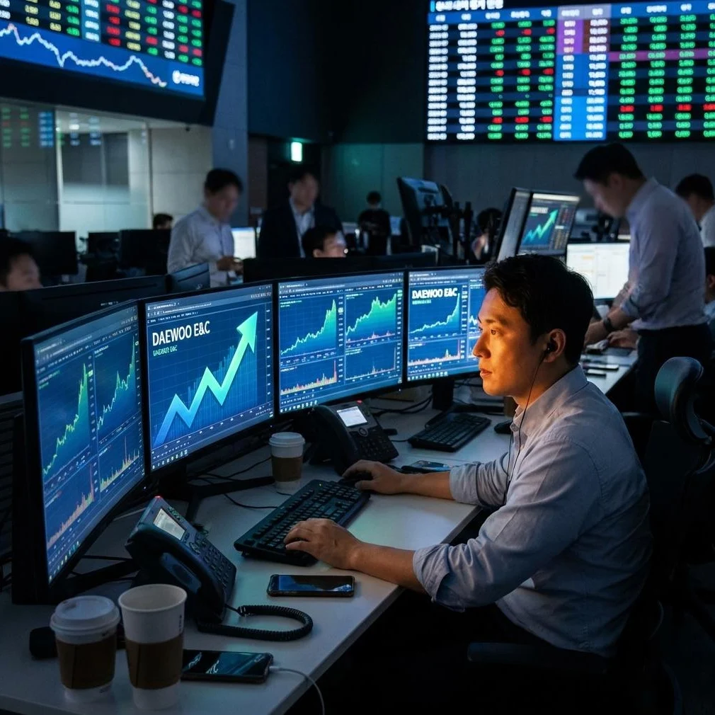 대우건설 주가 15,900원, 8.55% 급등! 목표주가 7,714원과의 씁쓸한 괴리, 진짜 호재일까?