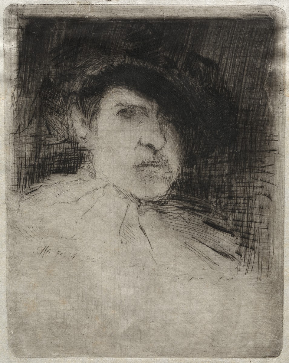 Self Portrait in Costume 1880