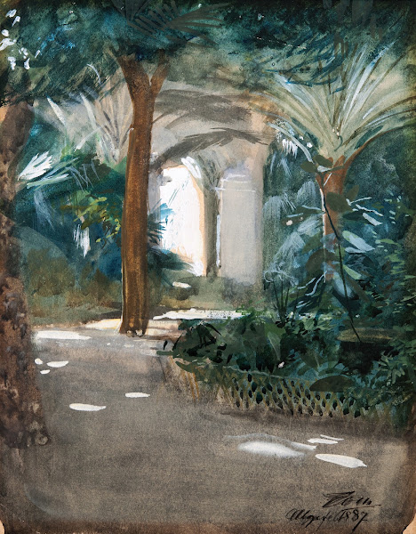 Garden in Algiers 1887