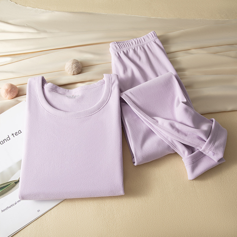 Thermal underwear set, double-brushed