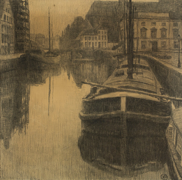 Evening in Ghent ca 1903