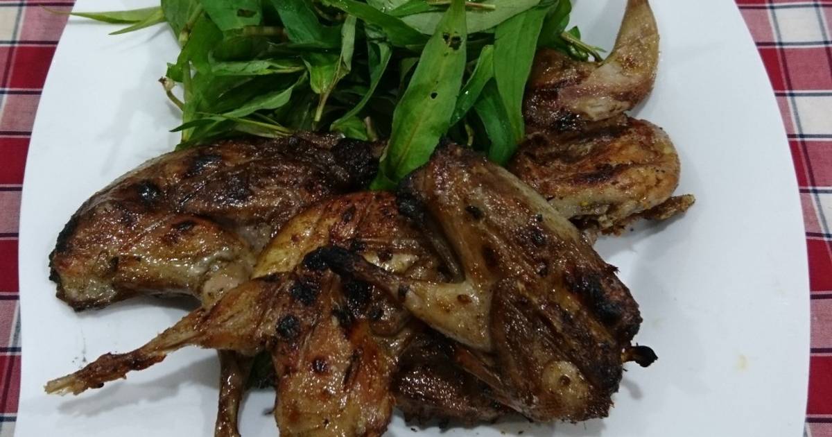 Chim cút nướng mật ong