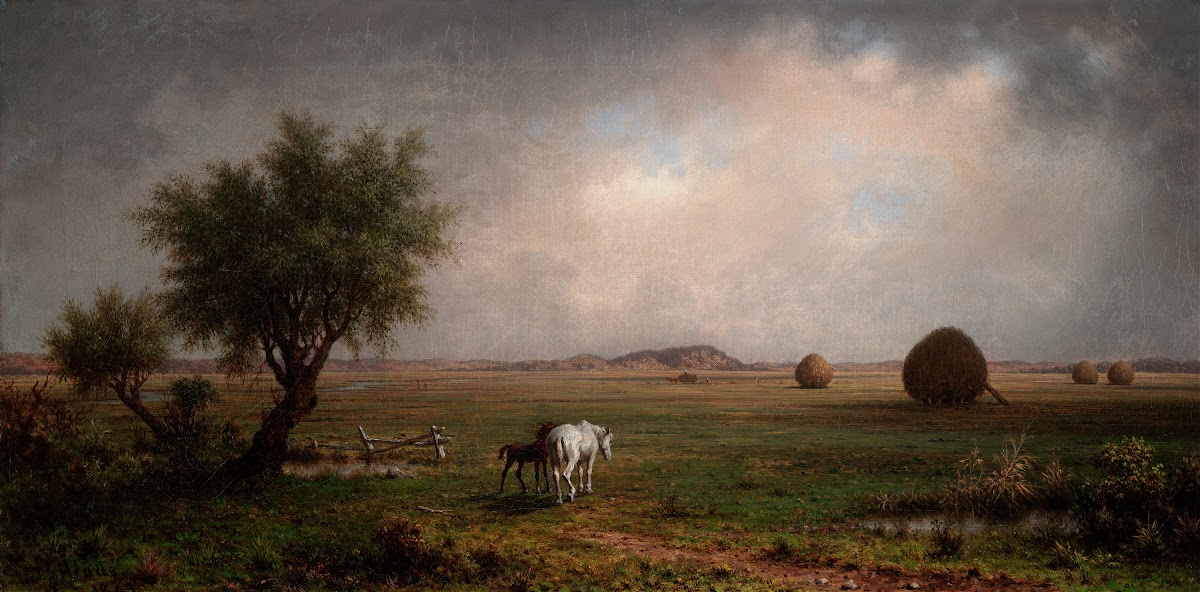 Mare and Colt in aMarsh 1863
