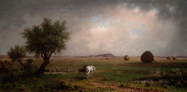 Mare and Colt in aMarsh 1863