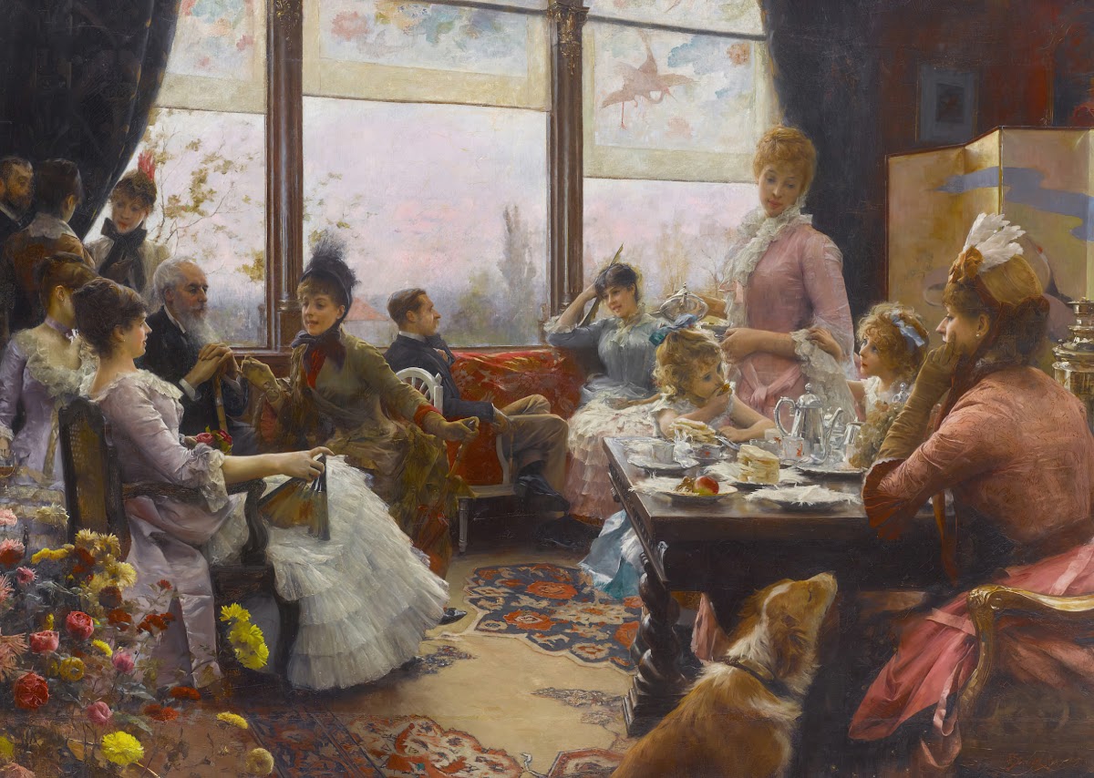 Five oclock tea 1883 1884