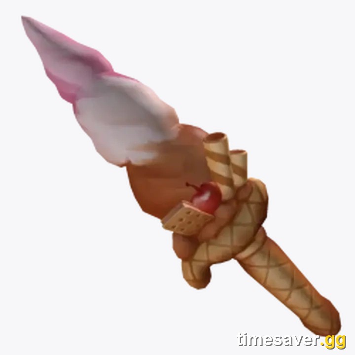 The Icecream Godly, MM2's limited Summer Event 2026 knife shaped like an ice cream cone with a cherry