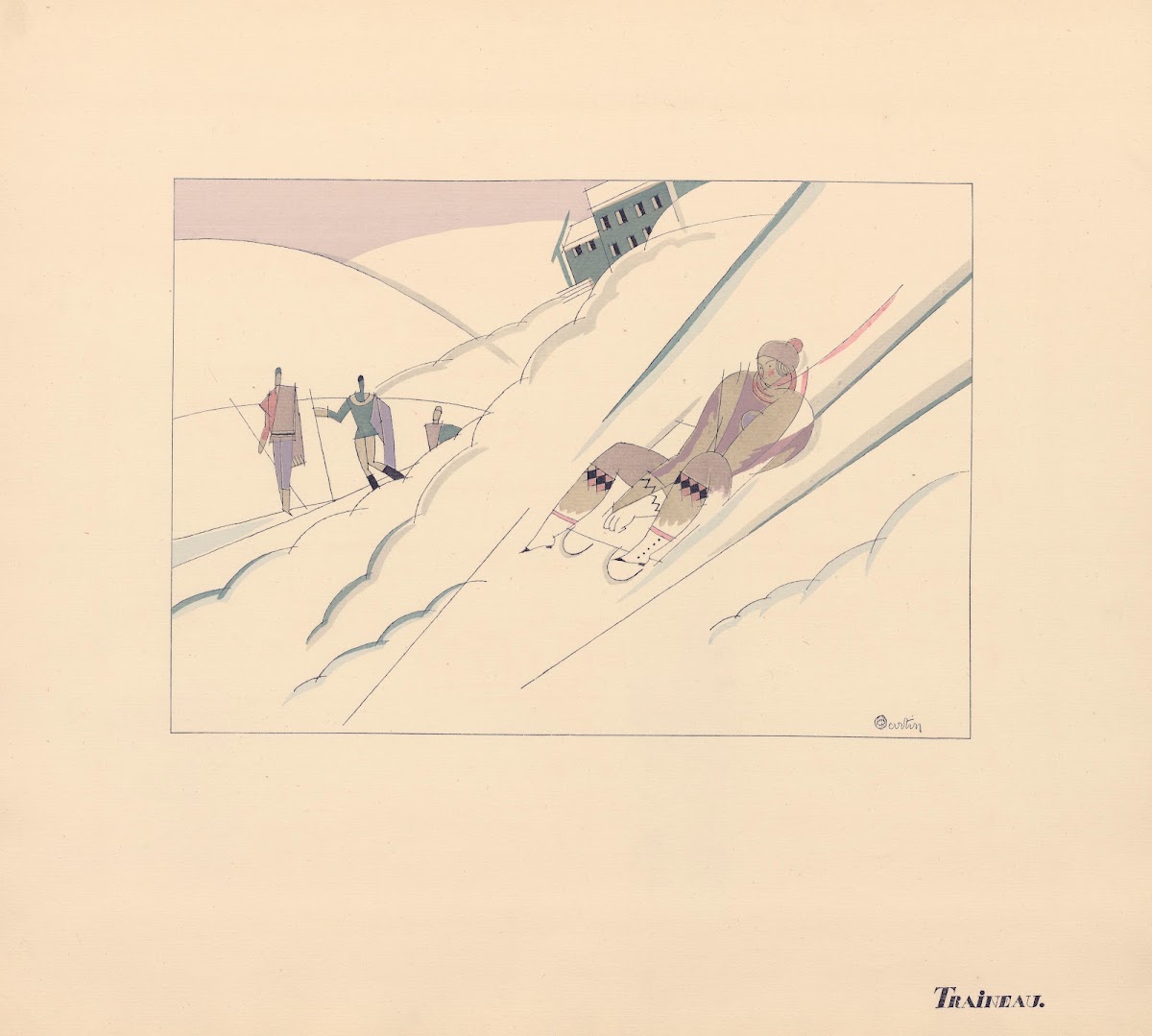 Traineau 1914
