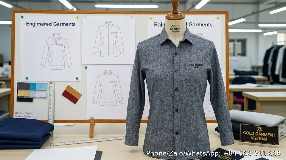 Engineered Garments - Gold Garment Vietnam