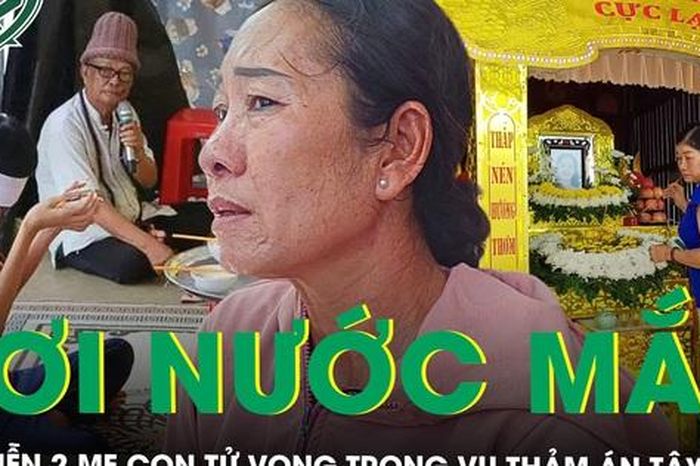 Rơi nước mắt cảnh đoàn người đưa tiễn 2 mẹ con tử vong trong vụ thảm án Tây Ninh - Báo Sức Khỏe &amp; Đời Sống