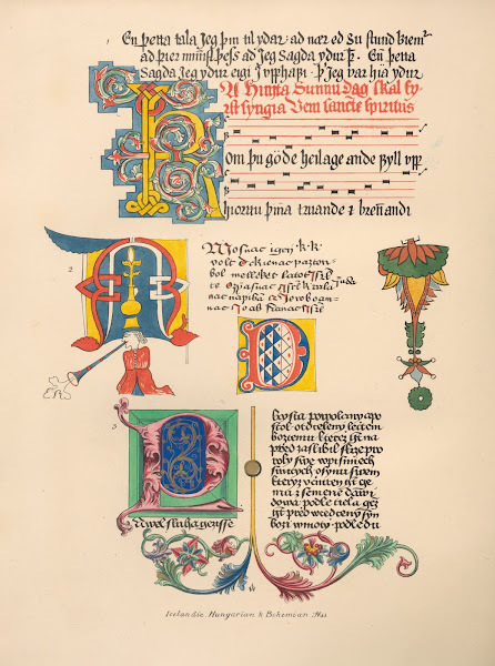 Icelandic Bohemian ahd Hungarian MSS 1845
