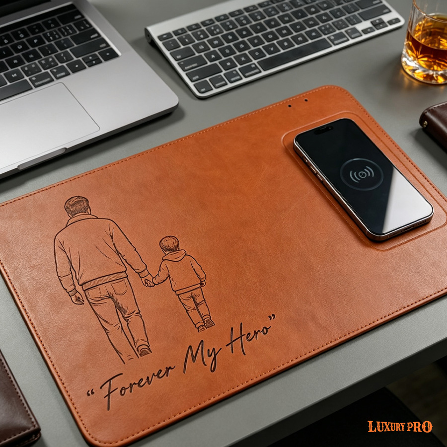 Wireless Charging Mouse Pad