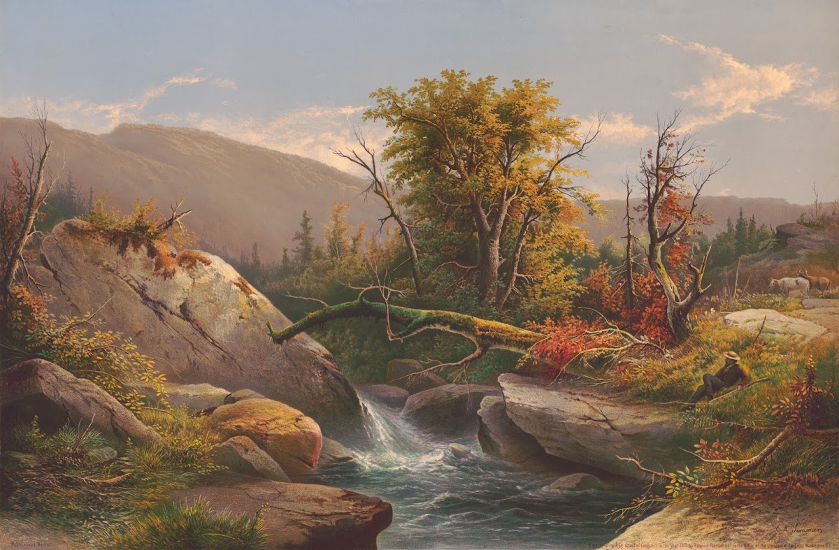 Autumn in the Catskill Mountains 1872