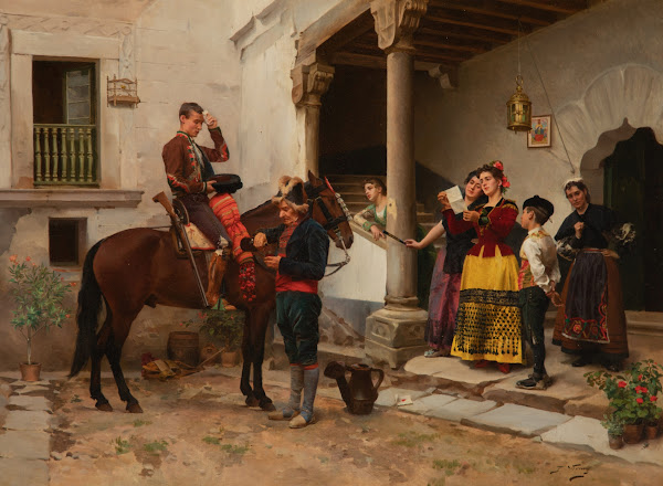 Arrival of the messenger