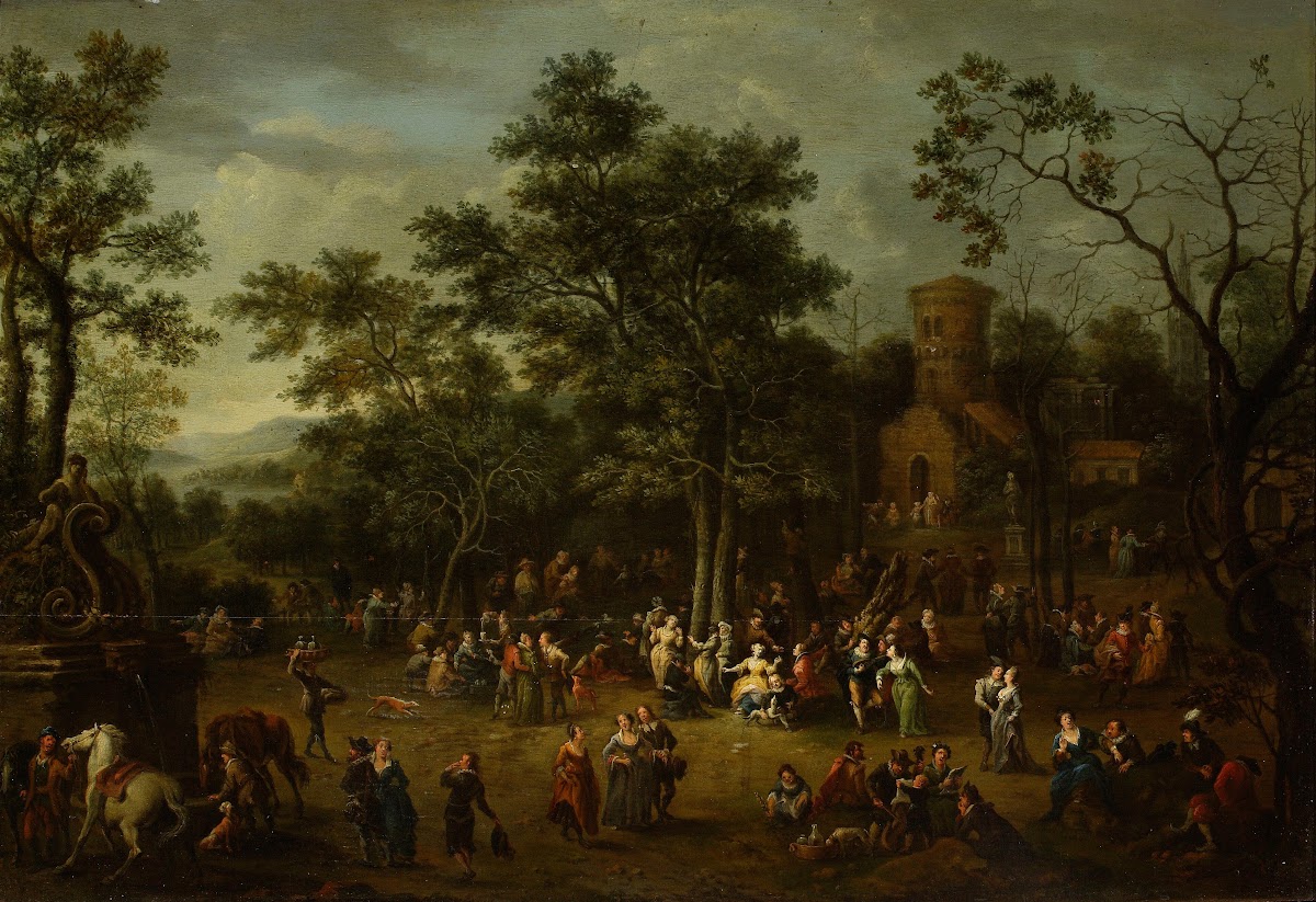 Festivity In A Park