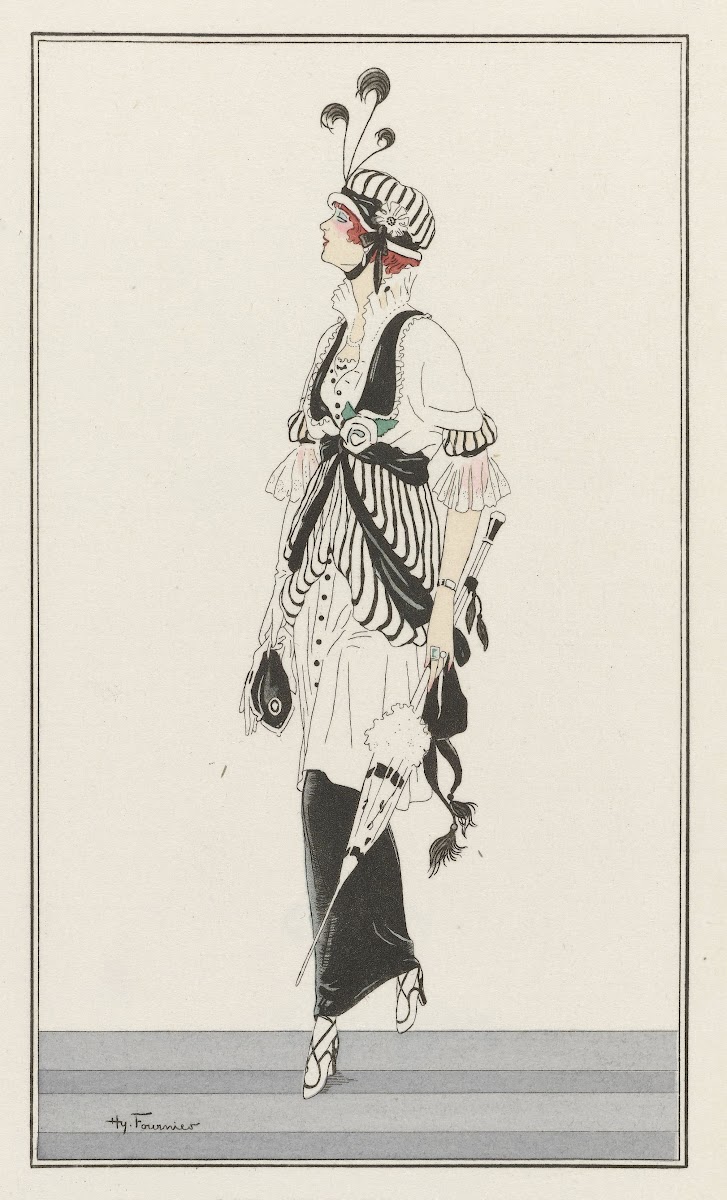Journal des Dames et des Modes the Fashion Illustrators 1913