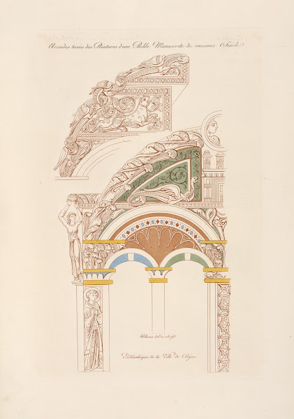 Arcades tirées de peintures dune bible manuscrite du onzième siècle 1839