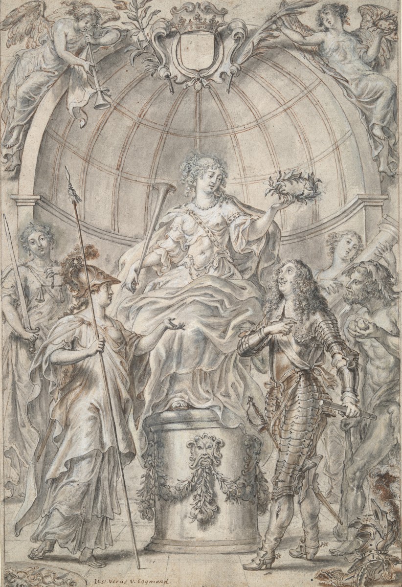 Design for a Frontispiece 17thcentury