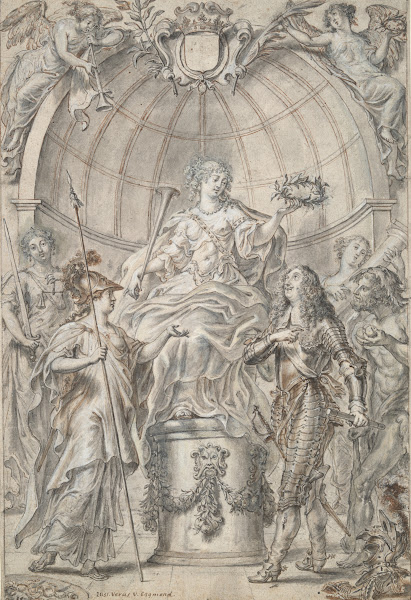 Design for a Frontispiece 17thcentury