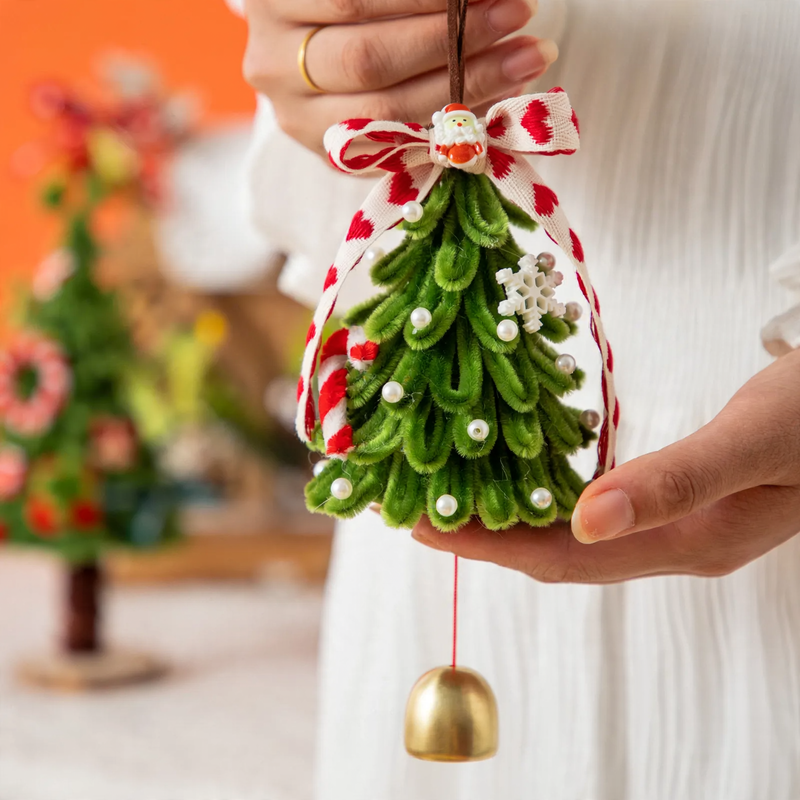 DIY Wooden Christmas Tree Kit, 12x28 cm