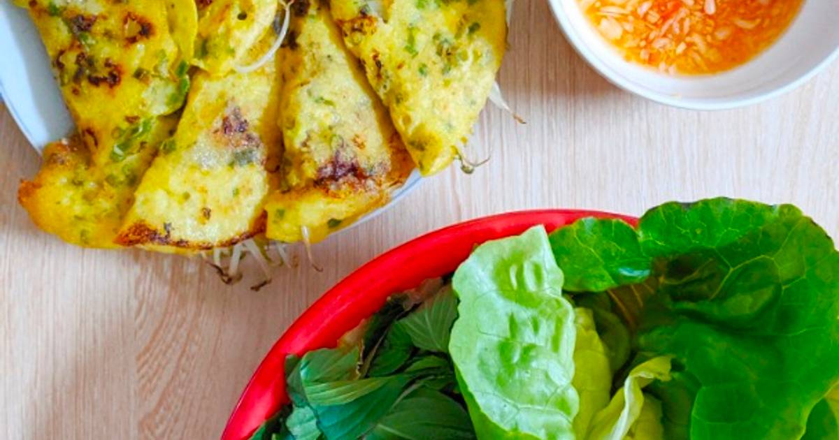 Bánh xèo miền trung ăn ngày mưa