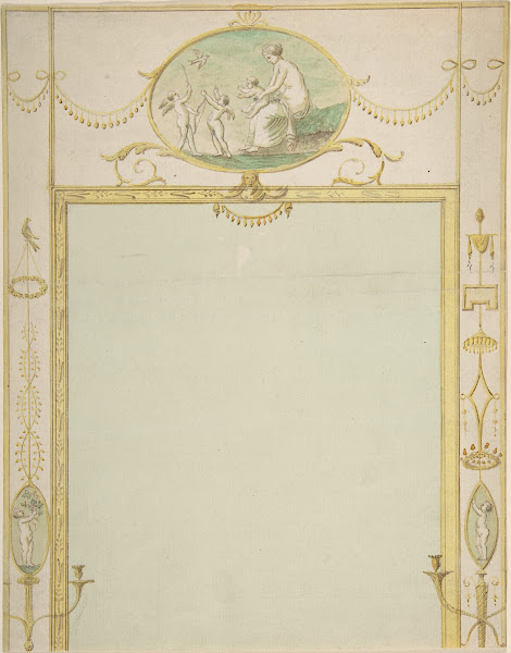 Design for a Mirror mid 18thearly 19th century