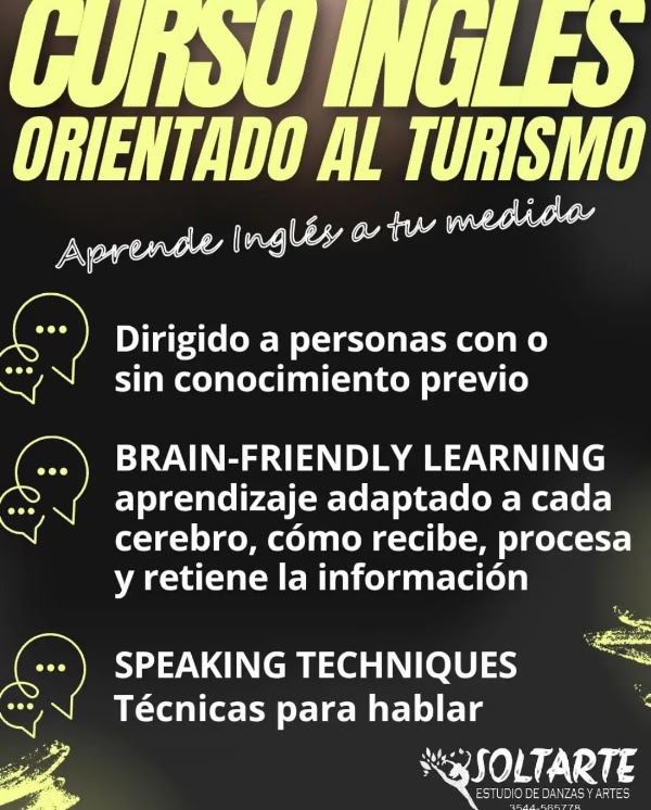Curso de Inglés Orientado al Turismo