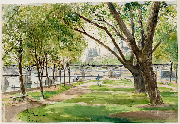 Square du Vert Galant 1883