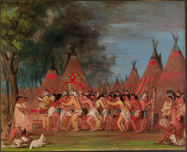 Dance of The Chiefs Mouth of The Teton River 1832 1833