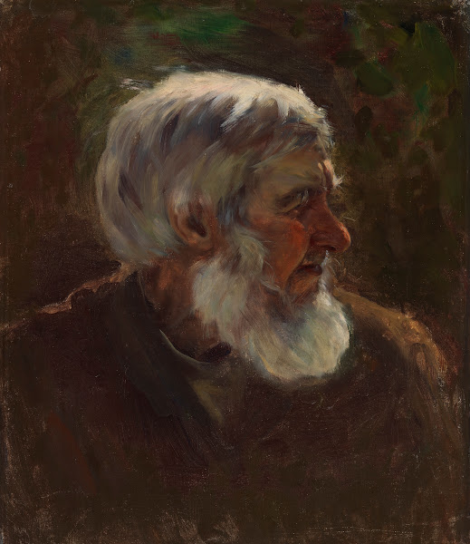 Old Man in Profile 1895   1896
