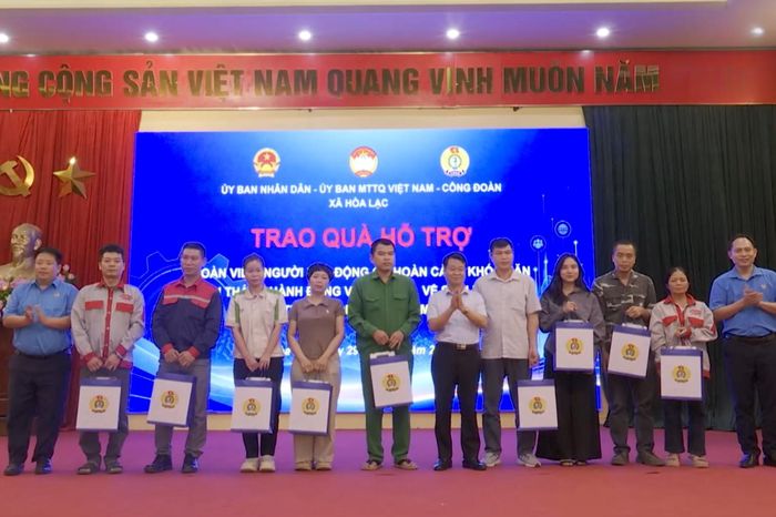 Xã Hòa Lạc phát động Tháng hành động về ATVSLĐ và Tháng Công nhân năm 2026 - Đài Phát thanh và truyền hình Hà Nội
