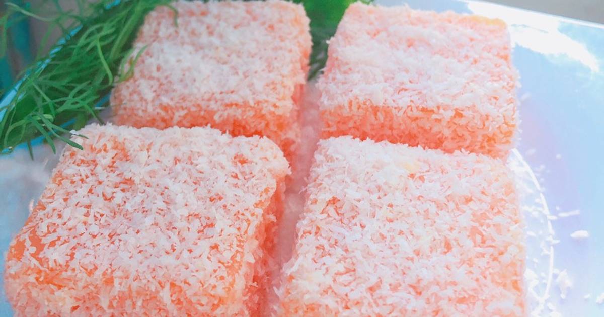 Bánh cà rốt mochi biến tấu