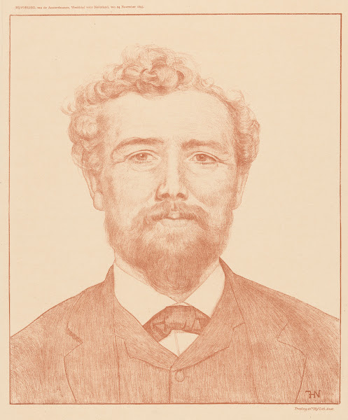 Portret van Pier Pander
