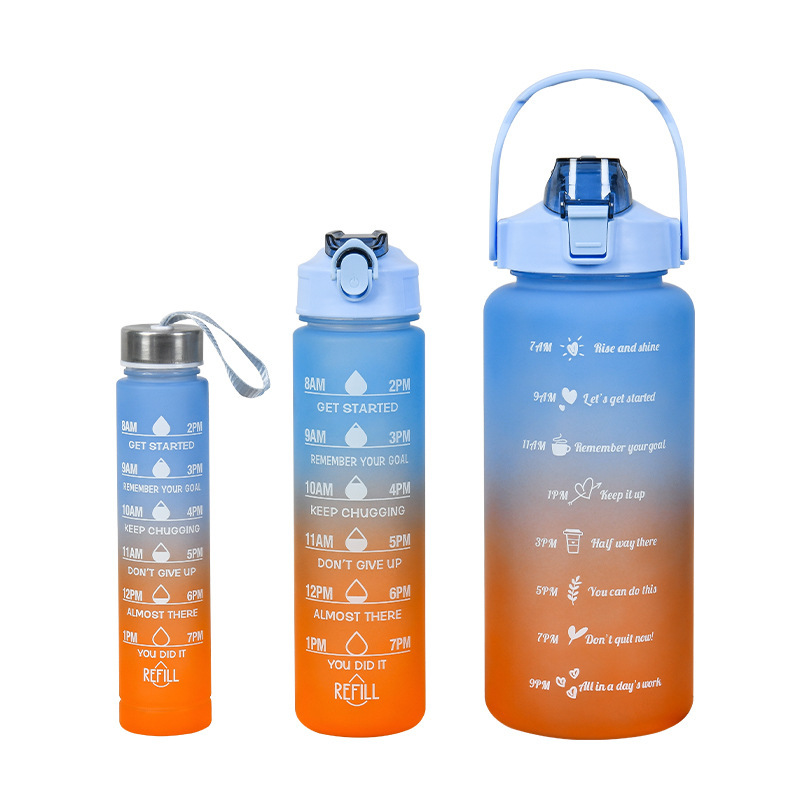PC-Sportflaschen-Set, 3-teilig, 2000 ml